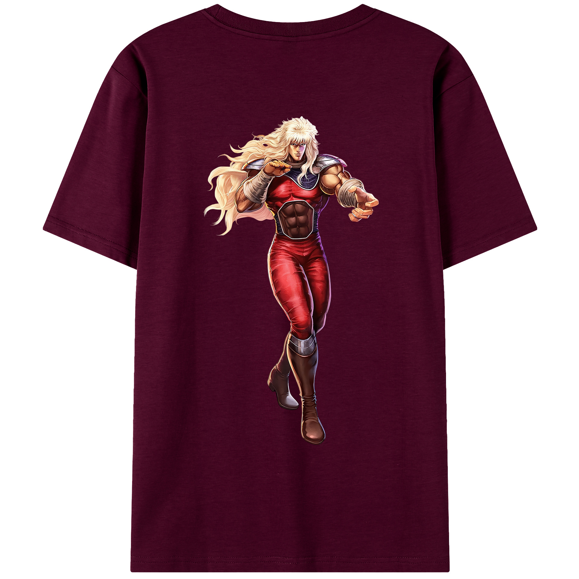 （画像用） 北斗の拳 Fist of the North Star レディース半袖Tシャツ(バックプリント)